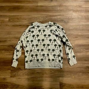 Cute Mickey Mouse crew neck
